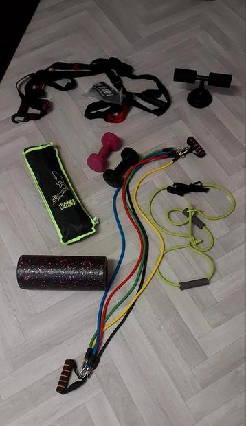 Verschillende fitness-spullen beschikbaar voor biedingen