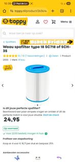 Weau Type 18 Filter - Nieuw!, Ophalen of Verzenden, Nieuw, Filter