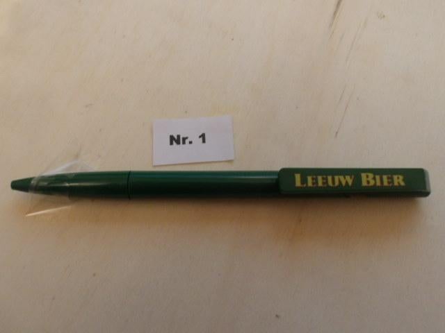 Leeuw bier pen (nr.1, Verzamelen, Biermerken, Nieuw, Overige typen, Leeuw, Ophalen of Verzenden