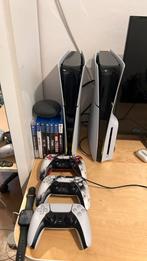 Ps5 slim digitaal en disk drie controllers en spellen, Spelcomputers en Games, Spelcomputers | Sony PlayStation 5, Ophalen of Verzenden