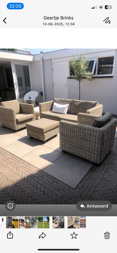 Applebee Loungeset, Tuin en Terras, Tuinsets en Loungesets, Zo goed als nieuw, Stoel, Ophalen of Verzenden