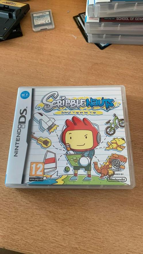 Scribblenauts voor de Nintendo DS, Spelcomputers en Games, Games | Nintendo DS, Zo goed als nieuw, Puzzel en Educatief, 1 speler