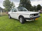 Volkswagen Golf 1.6 GL Cabriolet 55KW 1984 Wit, Auto's, Voorwielaandrijving, 74 pk, 4 cilinders, Wit