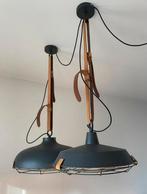 2 Zuiver Hanglampen Industrieel Design, Huis en Inrichting, Ophalen, Zo goed als nieuw, Metaal, Minder dan 50 cm