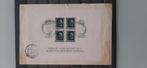 Duits-Rijk. Blok 9. FDC. Echt gelopen., Ophalen of Verzenden, Duitse Keizerrijk, Gestempeld