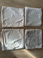 4 beige kussenhoezen van Basiclabel 45x45cm, Ophalen of Verzenden, Zo goed als nieuw, Beige, Vierkant