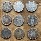 compleet setje halve guldens Wilhelmina, Postzegels en Munten, Munten | Nederland, Ophalen, ½ gulden, Setje, Zilver