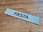 Ford Fiesta aluminium/metalen showplaat / dealerplaat, Ophalen of Verzenden, Zo goed als nieuw