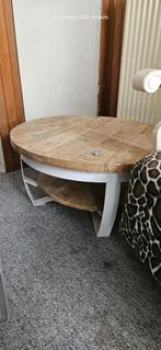 Bijzet- / Salontafel, Ophalen, Gebruikt, 50 tot 100 cm, Rond