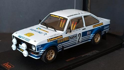 .Ford Escort RS 1800 mk2 Rally Zweden Vatanen 1:18 Ixo Pol, Hobby en Vrije tijd, Modelauto's | 1:18, Nieuw, Ophalen of Verzenden