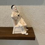 Harlequin Pierrot Clown jaren ‘70 boekensteun, Ophalen of Verzenden, Zo goed als nieuw, Mens