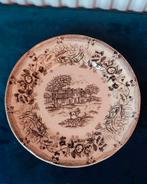 Antiek Dinerbord  Flowers, killby and gayford de, Verzenden