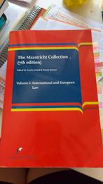 Maastricht Collection Volume I - Isbn: 9789462512610, Boeken, Studieboeken en Cursussen, Ophalen of Verzenden