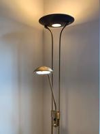Mooie vloerlamp / stalamp brons met leesarm / leeslamp, Huis en Inrichting, Ophalen of Verzenden, Zo goed als nieuw, 150 tot 200 cm