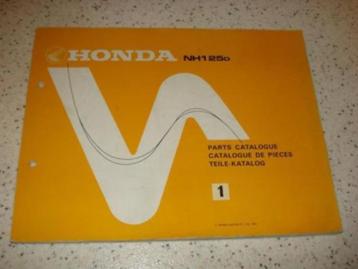 Honda NH1 25D Onderdelencatalogus