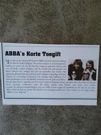ABBA:  Med en enkel tulipan, Ophalen of Verzenden, Zo goed als nieuw, Boek, Tijdschrift of Artikel