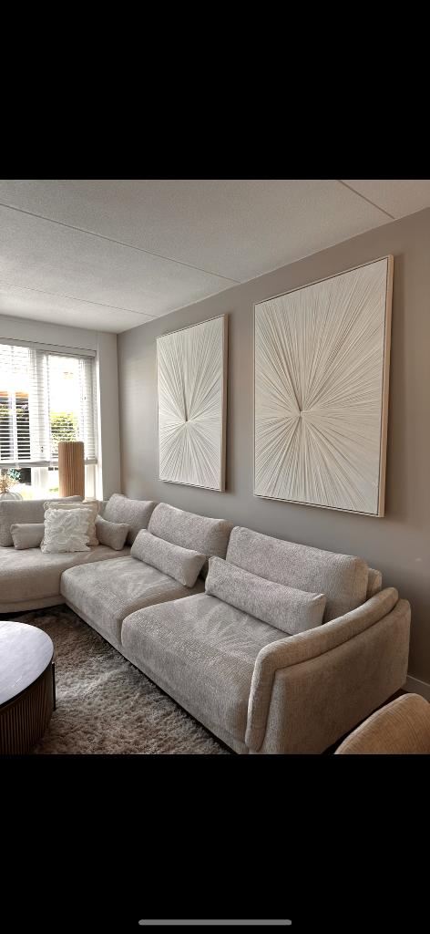 Hoekbank, 250 tot 300 cm, Hoekbank, Ophalen of Verzenden, Zo goed als nieuw