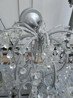 Kristallen Kroonluchter - 6 Lichtpunten, Ophalen, Gebruikt, Glas, Klassiek