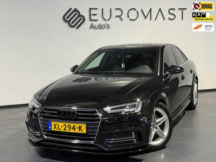 Audi A4 Limousine 1.4 TFSI Sport S line edition Automaat Nav, Auto's, Audi, Bedrijf, Te koop, A4, ABS, Airbags, Airconditioning