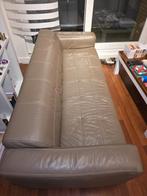 Montel leren bank ophalen, Ophalen, Driepersoons, 75 tot 100 cm, Zo goed als nieuw