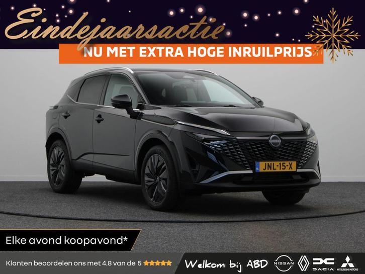 Nissan Qashqai 158pk MHEV Xtronic Tekna | Stuur, Stoel, en V, Auto's, Nissan, Bedrijf, Te koop, Qashqai, 360° camera, ABS, Adaptive Cruise Control