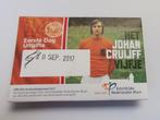 Eerste Dag Uitgifte van Het Johan Cruijff Vijfje in Coincard, Postzegels en Munten, Euro's, Ophalen of Verzenden, Koningin Beatrix