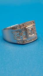 gouden heren ring 18kt, Www.bredajuwelier.nl, Nieuw, Ophalen of Verzenden, Www.bredajuwelier.nl