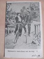 rijwiel- & liefdesgeschiedenis1904 ík weet alleen wel de weg, Verzamelen, Ophalen of Verzenden, Voor 1920, Ongelopen, Limburg