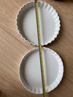 2 Ovenschalen - Quichevormen, Ophalen of Verzenden, Zo goed als nieuw
