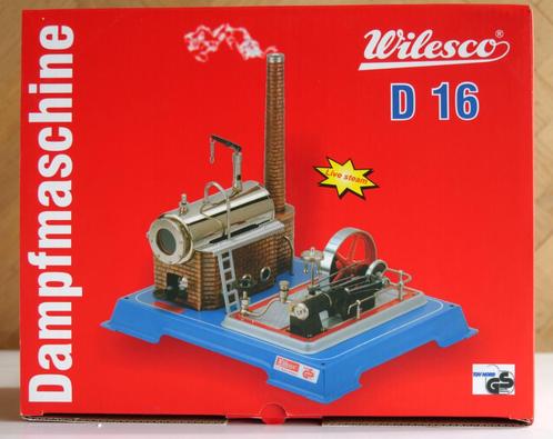 Wilesco Stoommachine D 16, Hobby en Vrije tijd, Modelbouw | Overige, Nieuw, Groter dan 1:32, Ophalen of Verzenden