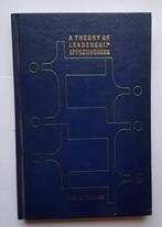 Fiedler - A theory of leadership effectiveness, Ophalen of Verzenden, Zo goed als nieuw, Sociale wetenschap