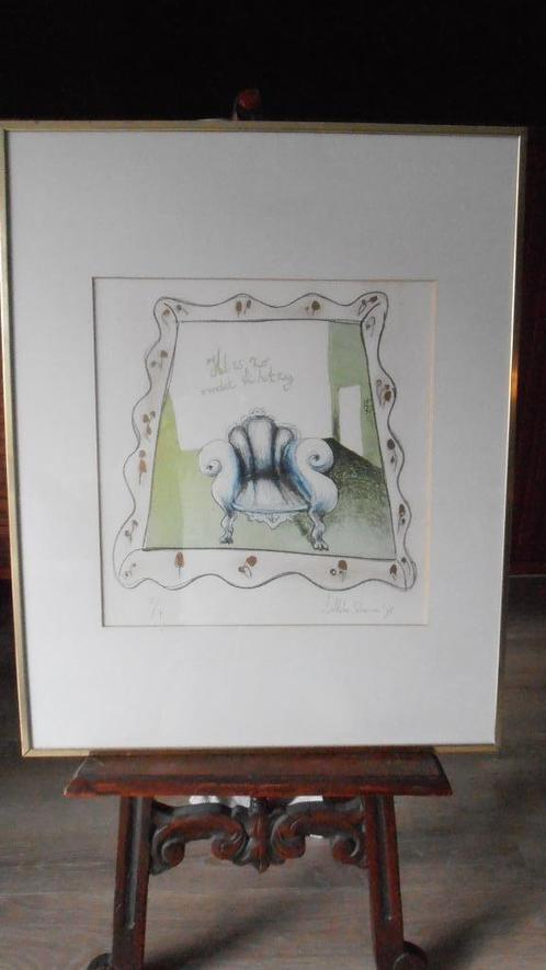 Nelleke Scharroo - 1995 - 7/7, ' Het is zo omdat ik het zeg', Antiek en Kunst, Kunst | Litho's en Zeefdrukken, Ophalen of Verzenden