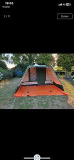 Licht grijze piramide  tent, Caravans en Kamperen, Ophalen of Verzenden, Gebruikt