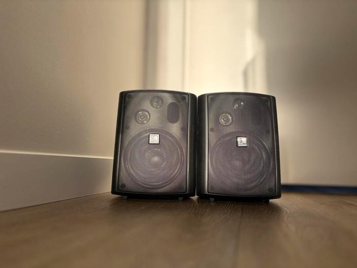 Audac LX503 mk2 Actieve Speakers // 3-weg // 40-watt, Audio, Tv en Foto, Luidsprekers, Gebruikt, Front, Rear of Stereo speakers