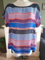 Expresso mooie gekleurde top shirt mt L 42 Gratis Verzenden, Kleding | Dames, Tops, Maat 42/44 (L), Zo goed als nieuw, Korte mouw