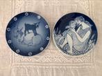 2 x Royal Copenhagen wandbord, Antiek en Kunst, Ophalen of Verzenden