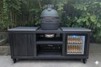 Nieuw - Buitenkeuken zwart met ruimte voor koelkast, Tuin en Terras, Buitenkeukens, Ophalen, Nieuw, Houtskool