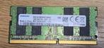 Samsung 16gb SOdimm DDR4 2400MHZ, Computers en Software, RAM geheugen, DDR4, Ophalen of Verzenden, Zo goed als nieuw, Laptop