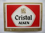 bieretiket Belgie 14-9 (4E) alken kronenbourg, Ophalen of Verzenden, Gebruikt, Overige typen, Overige merken