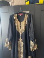 Arabische jurk abaya met goude details, Ophalen of Verzenden, Zo goed als nieuw, Zwart, Overige typen