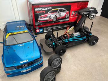 Tamiya TT-02 Audi V8 Touring! NIEUW!! Rtr! + vele upgrades beschikbaar voor biedingen