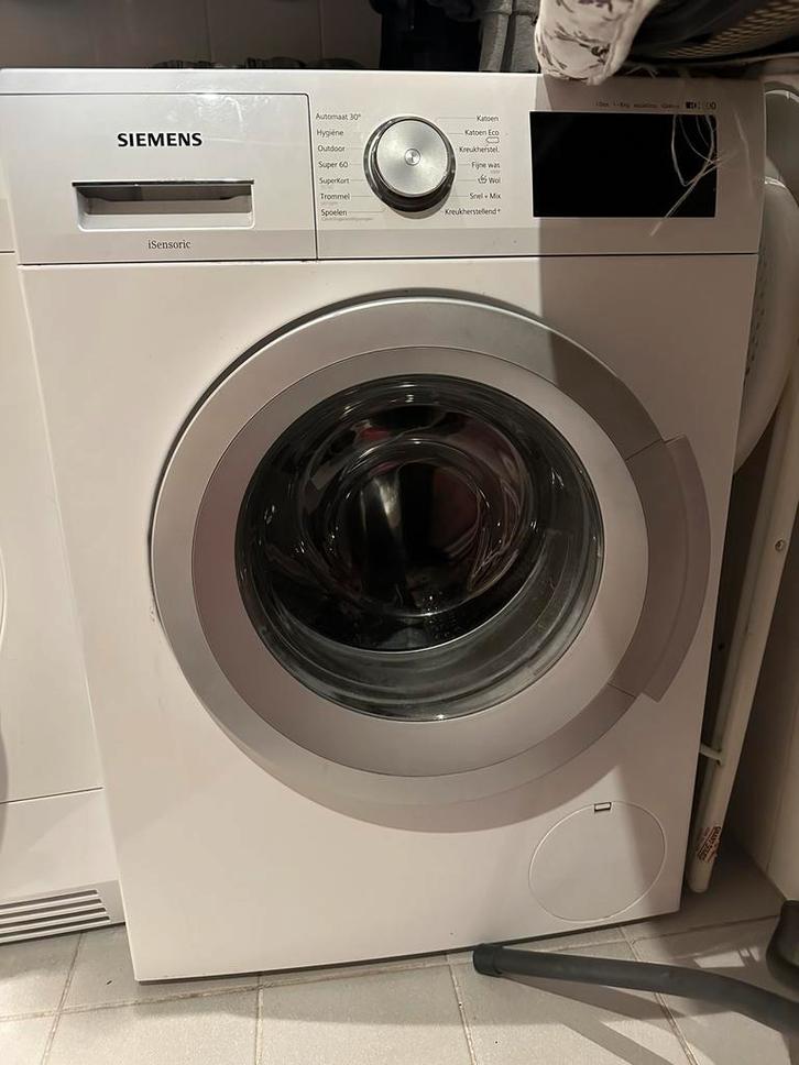 Siemens Wasmachine - Werkt nog prima!, Witgoed en Apparatuur, Wasmachines, Gebruikt, Voorlader, 8 tot 10 kg, 85 tot 90 cm, 1200 tot 1600 toeren