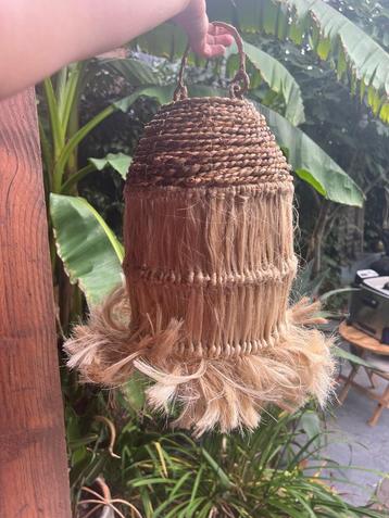 Lampenkap Bali van bananenblad touw Ibiza hanglamp  beschikbaar voor biedingen