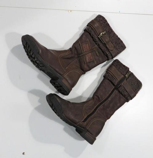 Marco Tozzi laarsjes, maat 36, Kleding | Dames, Schoenen, Zo goed als nieuw, Hoge laarzen, Bruin, Ophalen of Verzenden