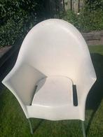 2 Witte Kunststof Stoelen Lord Yo, Ophalen, Kunststof, Gebruikt, Twee