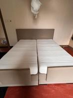 Boxspring elektrisch verstelbaar 180x200, Huis en Inrichting, Slaapkamer | Boxsprings, Ophalen, Gebruikt, Beige, Tweepersoons