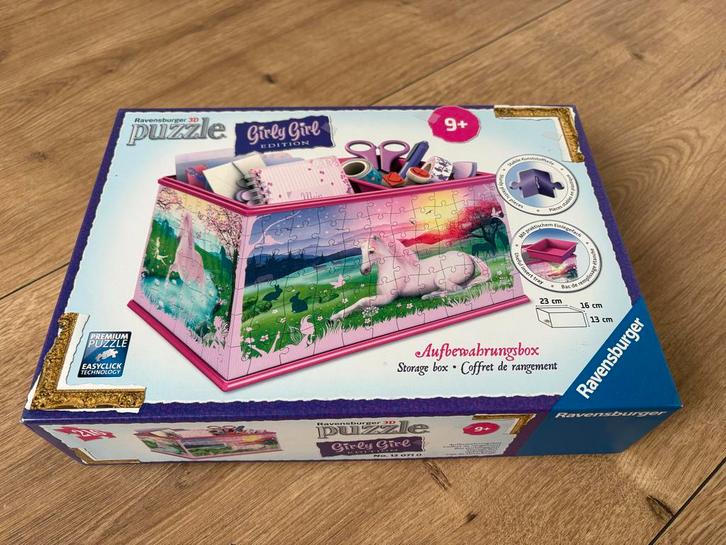 Ravensburger 3D Puzzel - Girly Girl Edition, Kinderen en Baby's, Speelgoed | Kinderpuzzels, Zo goed als nieuw, 6 jaar of ouder