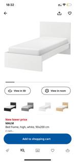 Ikea bed 90X200, Huis en Inrichting, Slaapkamer | Bedden, Ophalen of Verzenden, Zo goed als nieuw
