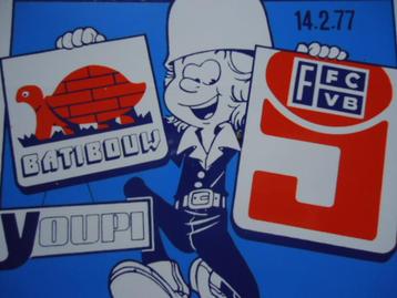 sticker oud 1977 Strip mannetje Youpi Batibouw journee jeune beschikbaar voor biedingen