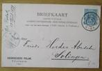 Briefkaart uit 1899, Grootrondstempel Vlissingen & Solingen, Verzenden, T/m 1940, Gestempeld